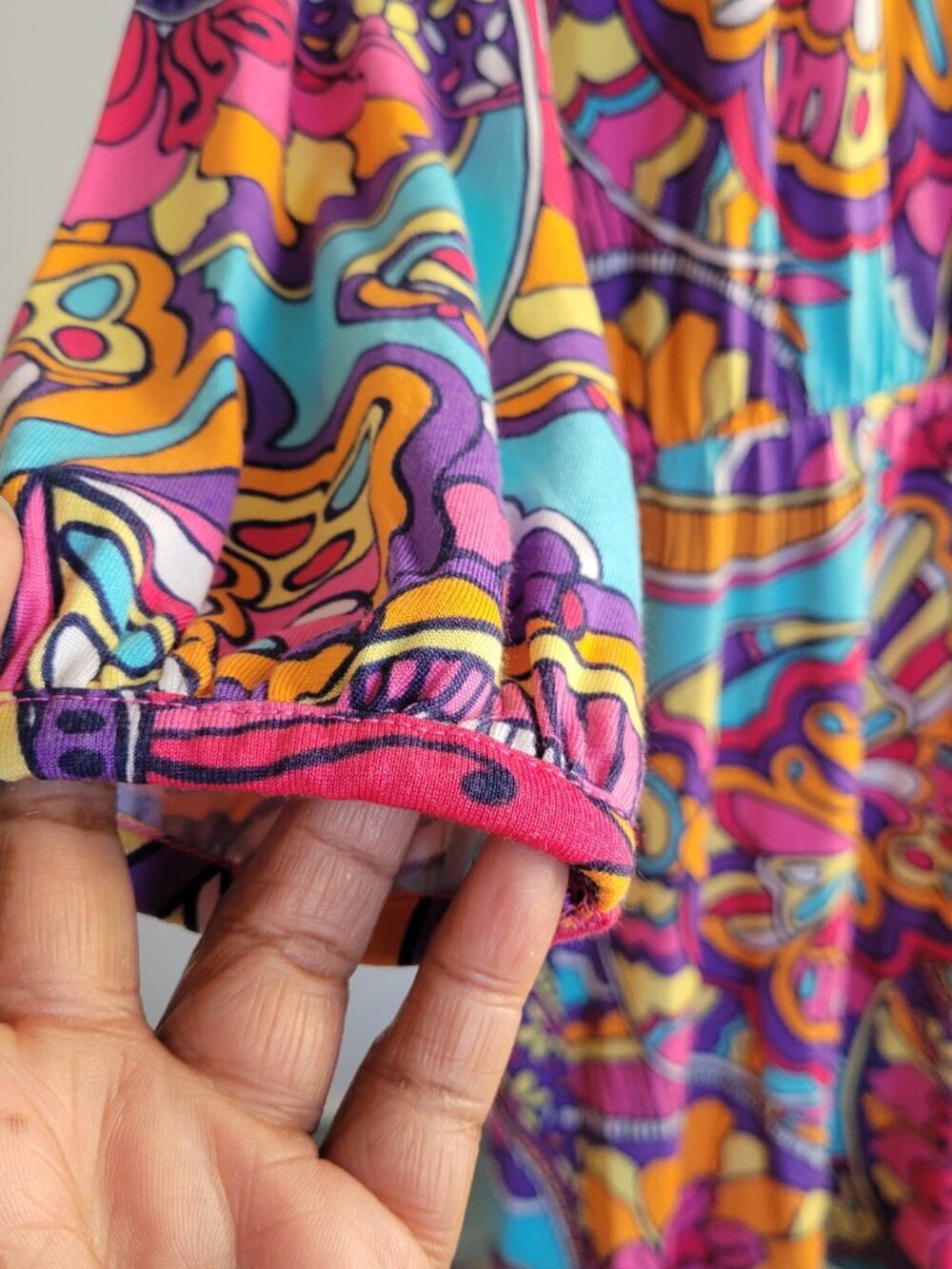 Lilly Pulitzer Whitaker Optical Confusion Butterfly Print Colorful Go Dress - Picture 11 of 16